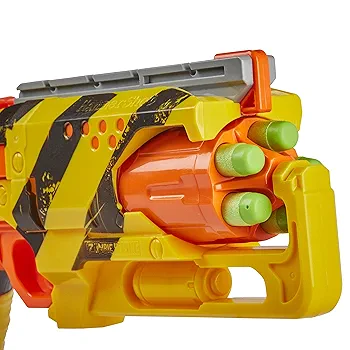 Amazon.com: Nerf Zombie Strike Hammershot Blaster, Pull-Back